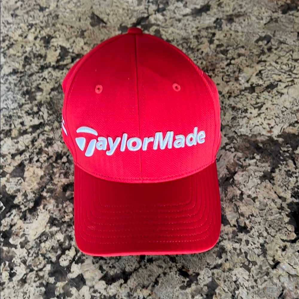 TaylorMade Vibrant Red Golf Cap